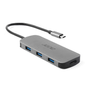 Acer 7in1 Type C Dongle Kabel USB 3.2 Gen 1 (3.1 Gen 1) Type-C Silver