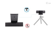 i-tec SOLOMON 500 webbkameror 8,29 MP 3840 x 2160 pixlar USB Svart