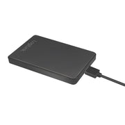 LogiLink UA0339 Hölje för lagringsenheter HDD- / SSD kabinett Svart 2.5"
