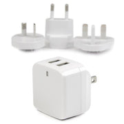 StarTech.com USB-väggladdare med två portar