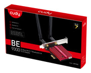 Cudy WE9300 nätverkskort Intern WLAN / - Wi-Fi 7