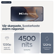Motorola edge 60 fusion - 256 GB - Grå