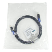 LogiLink CH0061 HDMI-kabel 1 m HDMI Typ A (standard) Svart
