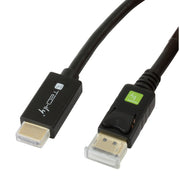 Techly ICOC DSP-H12-020 videokabeladapter 2 m DisplayPort HDMI Svart