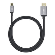 Manhattan 153591 videokabeladapter 1 m HDMI Typ A (standard) USB Type-C Svart