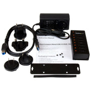 StarTech.com USB 3.0-hubb med 7 portar