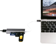 LogiLink UA0305 dockningsstationer för bärbara datorer Kabel USB 3.2 Gen 1 (3.1 Gen
