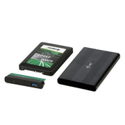i-tec Advance MYSAFEU312 Hölje för lagringsenheter HDD- / SSD kabinett Svart 2.5"
