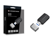 Conceptronic BIAN06B kortläsare USB 3.2 Gen 1 (3.1 Gen 1) Type-A Svart