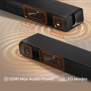 Hisense HS1000 Svart 2.0 kanaler 120 W