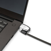 Kensington ClickSafe 2.0 3-i-1-nyckellås för bärbar dator (huvudnyckel FT)