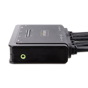 StarTech.com C2-DD46-UA2-CBL-KVM KVM-switchar Svart