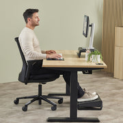 Fellowes 100142570 handledsstöd Silikon Svart