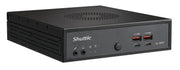 Shuttle Slim AI PC DN11H7 1,35L storlek PC Svart 155H Intel SoC