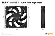 be quiet! SILENT WINGS 4