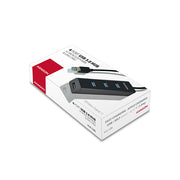Axagon HUE-S2BL gränssnittshubbar USB 3.2 Gen 1 (3.1 Gen 1) Type-A 5000 Mbit/s Svart