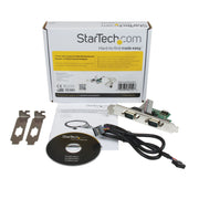 StarTech.com ICUSB232INT2 nätverkskort/adapters Intern Serial