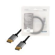 LogiLink CDA0101 DisplayPort-kabel 2 m Svart