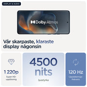 Motorola edge 60 - 256 GB - Blå