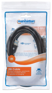Manhattan 354981 USB-kablar USB 3.2 Gen 1 (3.1 Gen 1) 3 m USB C USB A 5 Gbit/s Svart