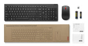 Lenovo 4X31R64467 tangentbord Mus inkluderad Universal RF Trådlös tyska Svart