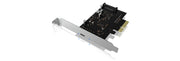 ICY BOX IB-PCI1901-C32 nätverkskort/adapters Intern USB 3.2 Gen 2 (3.1 Gen 2)