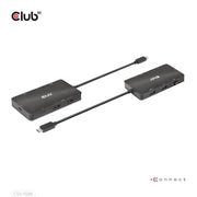 CLUB3D CSV-1598 dockningsstationer för bärbara datorer USB 3.2 Gen 2 (3.1 Gen 2)