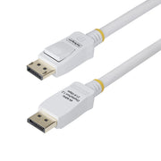 StarTech.com 3 m vit VESA-certifierad DisplayPort 1.2-kabel