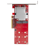 StarTech.com x8 Dual M.2 PCIe SSD-adapter