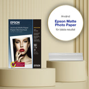 Epson A4 Archival Matte Photo Paper 189 g/m2