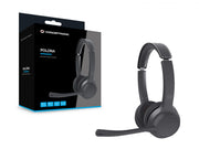 Conceptronic POLONA04B hörlur och headset Kabel & Trådlös Huvudband Samtal/musik USB