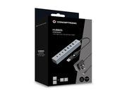 Conceptronic HUBBIES20GP gränssnittshubbar USB 3.2 Gen 1 (3.1 Gen 1) Type-C 5000