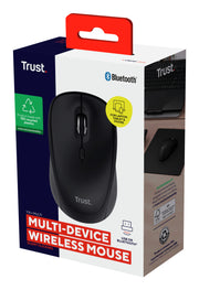 Trust Yvi+ datormöss Universal Ambidextrous Trådlös RF +