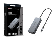 Conceptronic ABBY24G dockningsstationer för bärbara datorer Kabel USB 3.2 Gen 1 (3.1