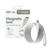 PanzerGlass empower by Magnetic 240W USB-C to USB-C Cable