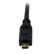 StarTech.com HDADMM1M HDMI-kabel 1 m HDMI Typ A (standard) HDMI Typ D (micro) Svart
