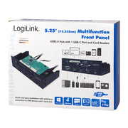 LogiLink UA0341 kortläsare SATA Intern Svart