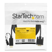 StarTech.com HDMI till VGA aktiv konverteringskabel på 1,8 m