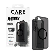 PanzerGlass CARE by Smokey Case w. Black Qi Samsung Galaxy S26