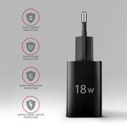 Axagon ACU-QC18 mobilladdare Mobiltelefon