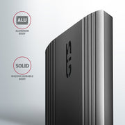 Axagon EEM2-GTS2 Hölje för lagringsenheter SSD-inkapsling Svart M.2