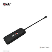 CLUB3D CSV-1548 gränssnittshubbar USB 3.2 Gen 1 (3.1 Gen 1) Type-C Svart