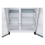 LG GSBC40PYPE Kombinerad kyl/frys side-by-side Fristående 664 l Silver