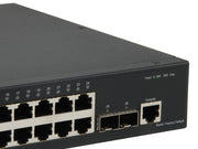 LevelOne GTL-2661 nätverksswitchar hanterad L2 Gigabit Ethernet (10/100/1000) Svart