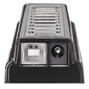Manhattan 161572 gränssnittshubbar USB 2.0 480 Mbit/s Svart