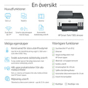HP Smart Tank 7305 Trådlöst All-in-One Färg Skrivare - Termisk bläckstråle - Duplex