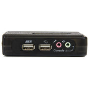 StarTech.com Svart USB KVM-switch-paket med 2 portar