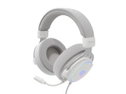 GENESIS Neon 764 Headset Kabel Huvudband Spela USB Type-A Vit