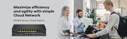 Zyxel GS1915-8EP hanterad L2 Gigabit Ethernet (10/100/1000) Strömförsörjning via