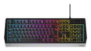 GENESIS Rhod 300 RGB tangentbord Spela USB QWERTY Engelsk Svart